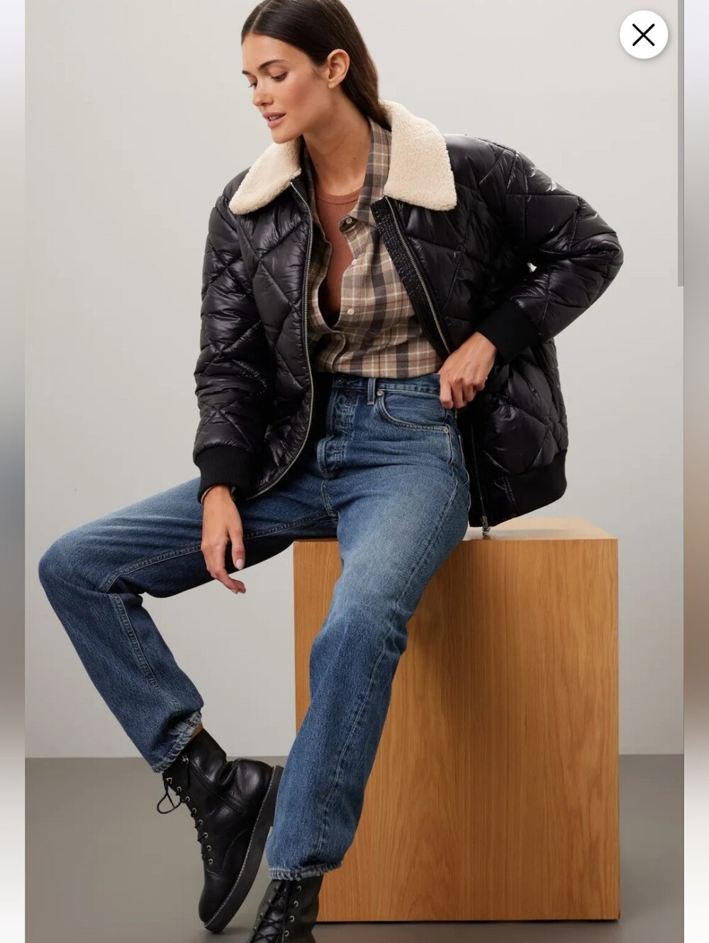 RAILS SHAY JACKET SIZE S MSRP $348
